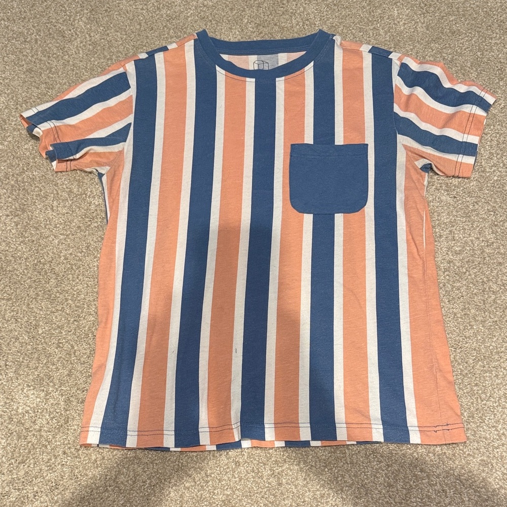 Striped Shirt with Pocket